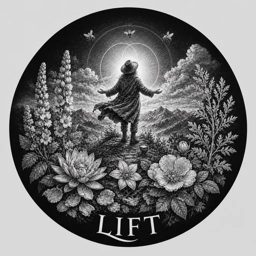 Rite Innovations botanical blend illustration — Lift
