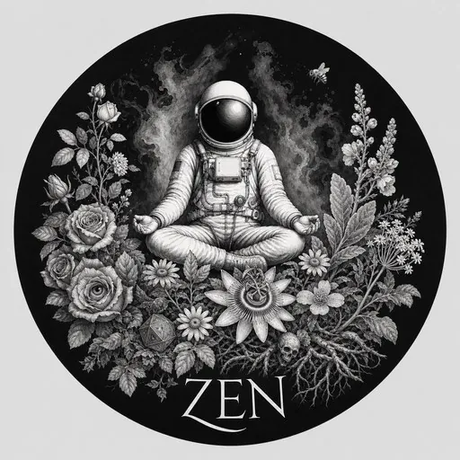 Rite Innovations botanical blend illustration — Zen